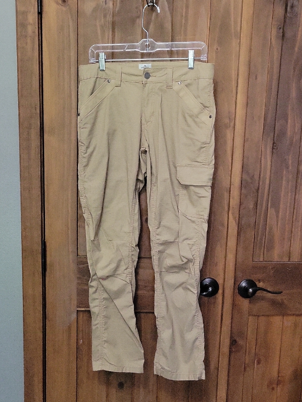 Light Khaki Utility Cargo Pants